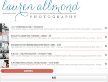 Tablet Screenshot of laurenallmond.com